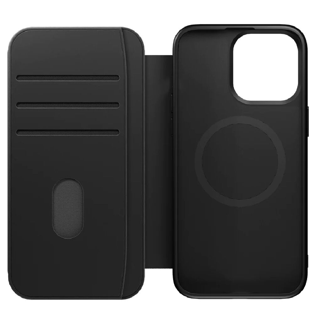 MagWallet Apple iPhone 15 Pro Max Leather Wallet CaseBlack(CY4597MAGWT),360° Protection,Mul