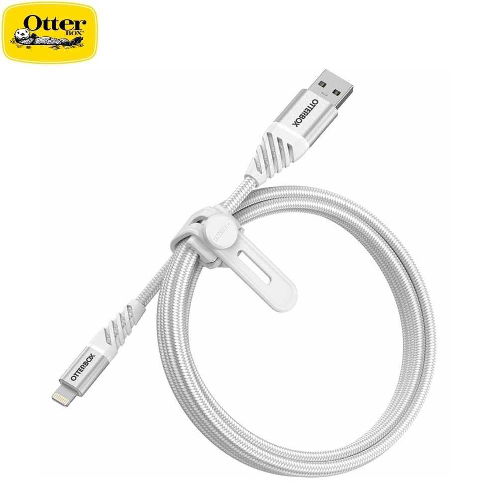 OtterBox Lightning to USB-A Data Transfer & Charging Cable 1M White 78-52640