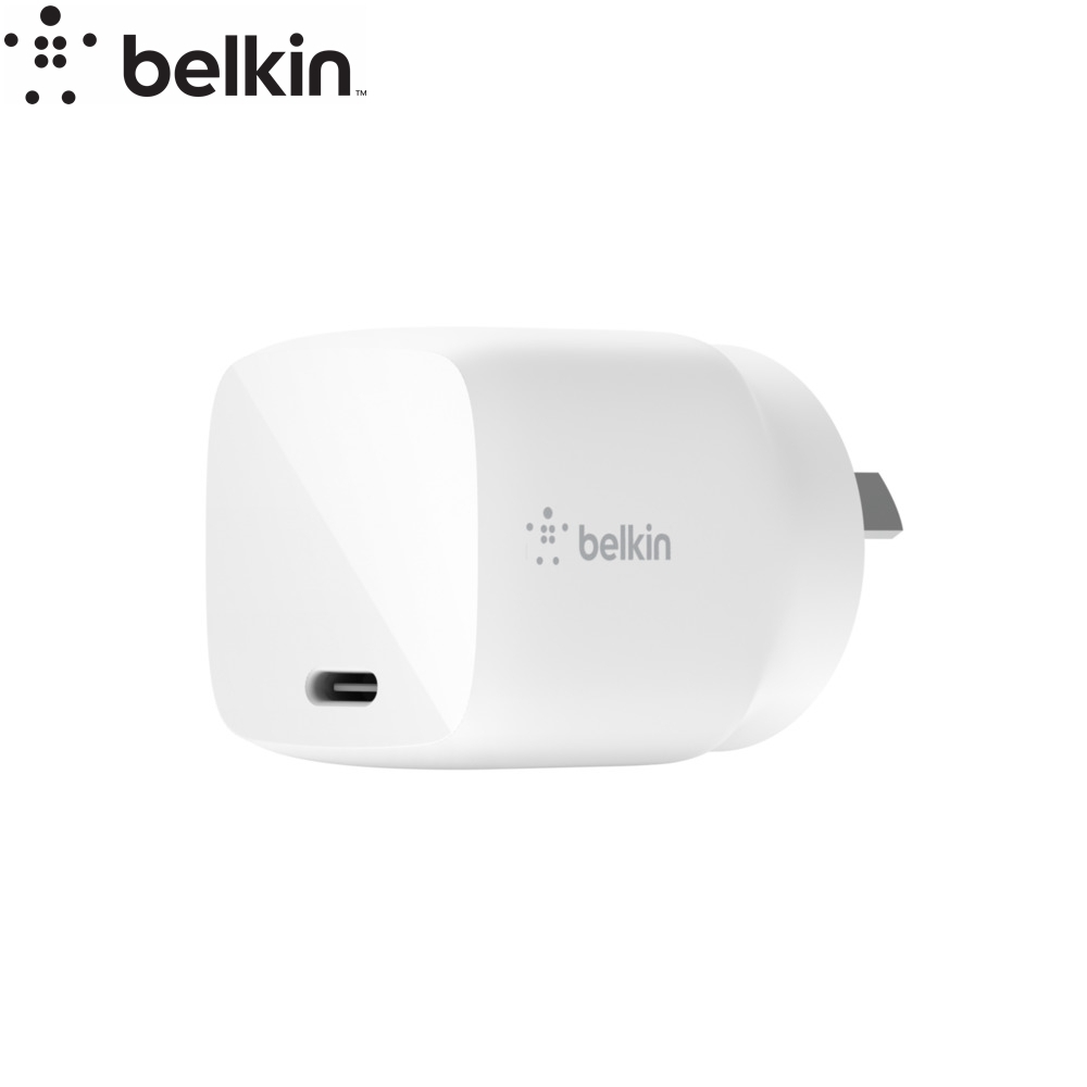Belkin BOOST CHARGE 30W USB- C PD GaN Wall Charger Samsung Google MacBook Air
