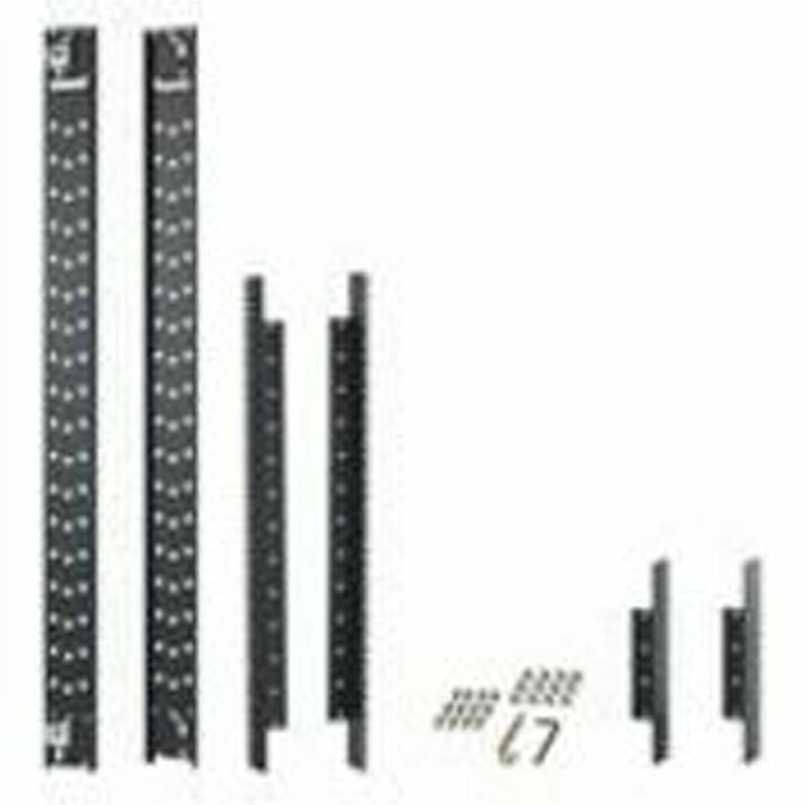 APC by Schneider Electric AR7503 Mounting Rail Kit - Black - Black