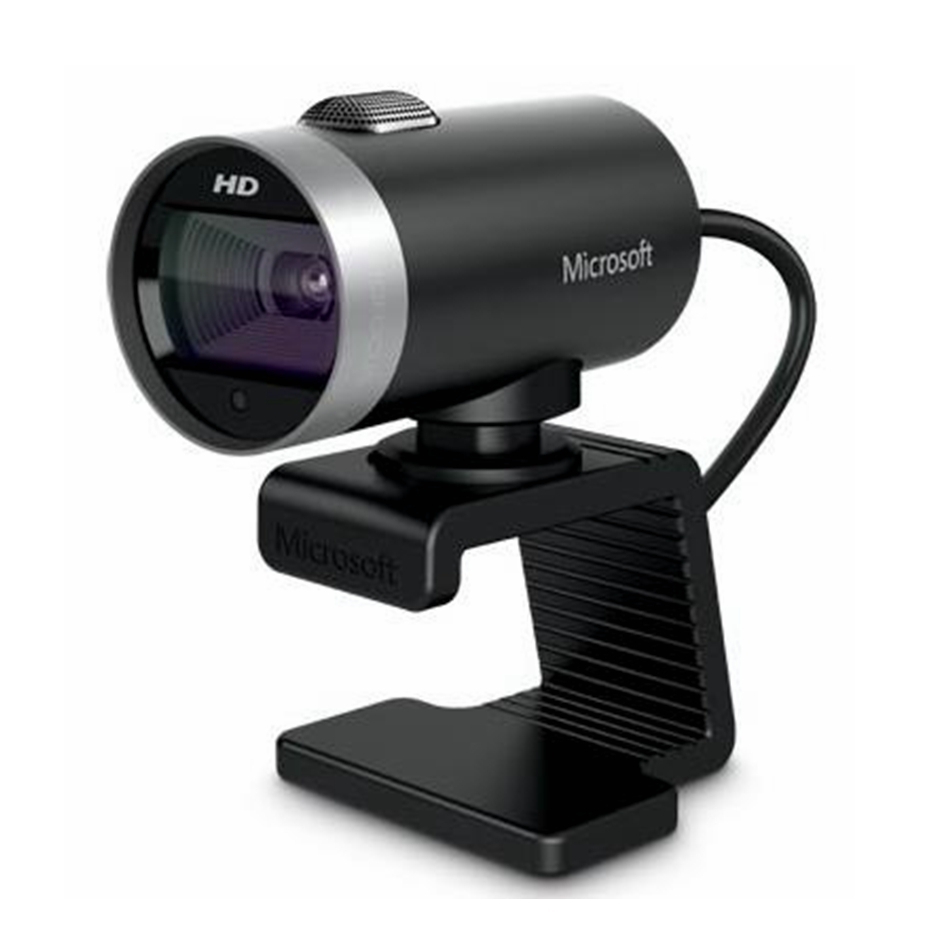 Webcam Microsoft Lifecam Cinema HD Mic USB 720p Camera 360 Rotation Video Record H5D-00016