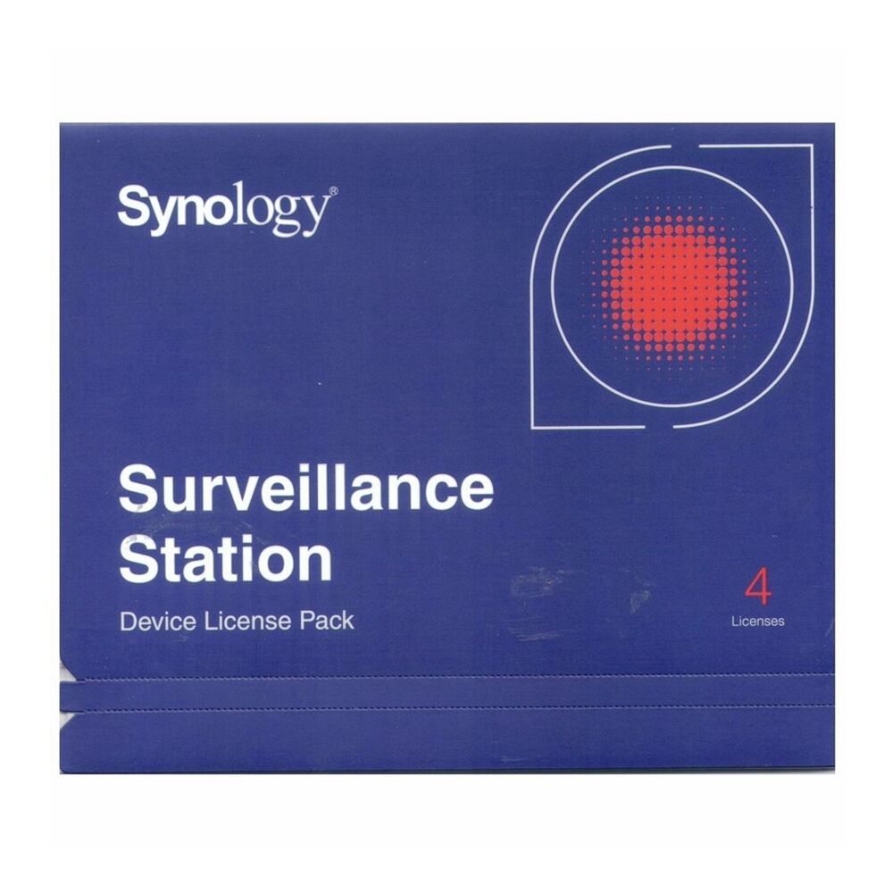 Synology Surveillance Device License Pack For Synology NAS 4