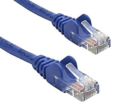 8ware CAT5e Cable 1m - Blue Color Premium RJ45 Ethernet Network LAN UTP Patch Cord 26AWG CU Jacket