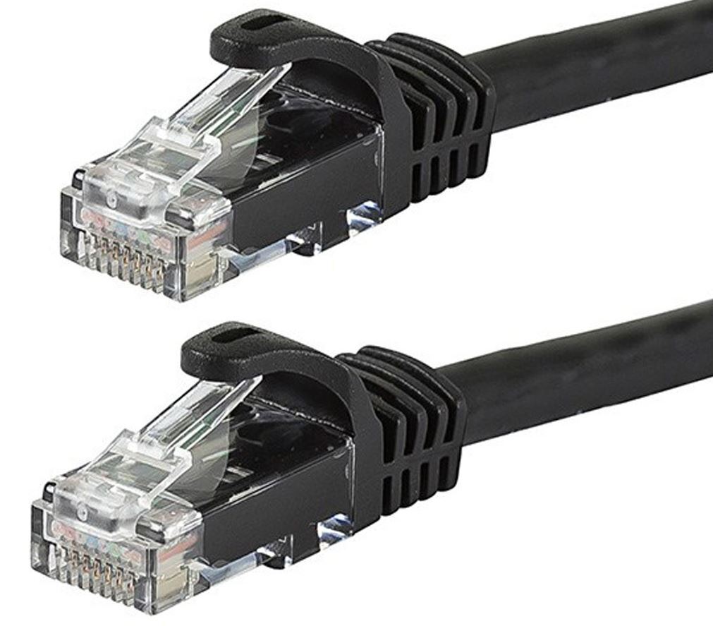 Astrotek CAT6 Cable 5m - Black Color Premium RJ45 Ethernet Network LAN UTP Patch Cord 26AWG CU Jacket
