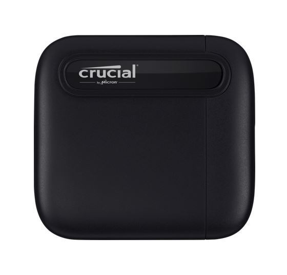 Crucial X6 500GB External Portable SSD 540MB/s USB3.2 USB-C USB3.0 Durable Rugged Shock Vibration Proof for PC MAC PS4 PS5 Xbox One Android iPad Pro