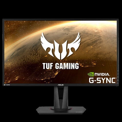 ASUS VG27AQ 27' TUF Gaming Monitor WQHD (2560x1440), IPS, 165Hz, 1ms MPRT, ELMB Sync, G-SYNC Compatible, Adaptive-Sync