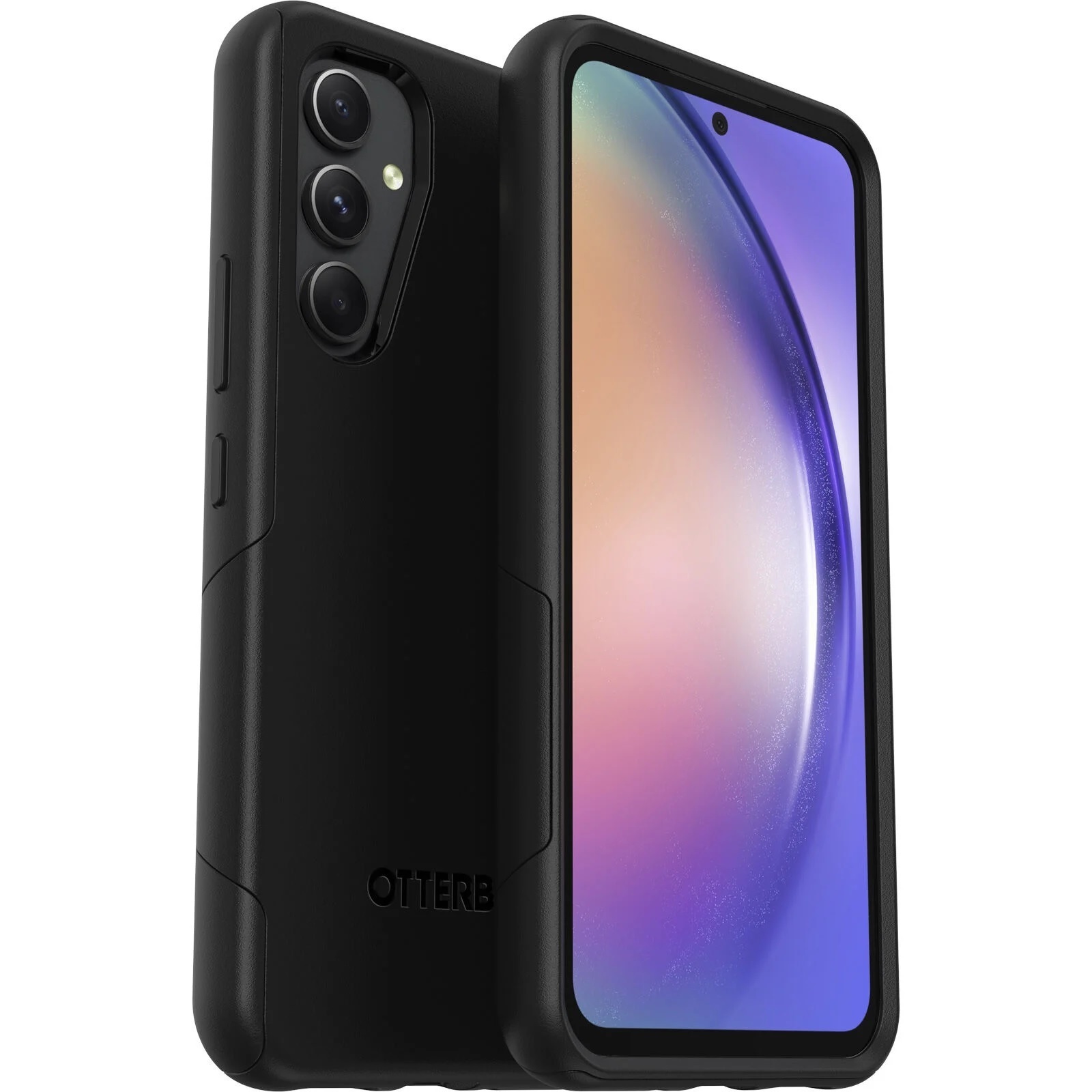 OtterBox Commuter Lite Samsung Galaxy A54 5G (6.4') Case Black - (77-92026), 2X Military Standard Drop Protection, Raised Edge, Hard Outer Shell