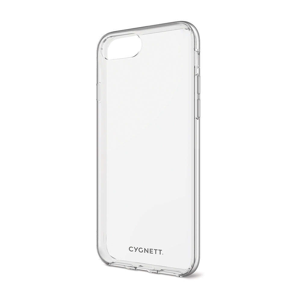 Cygnett AeroShield Apple iPhone SE (3rd & 2nd Gen) and iPhone 8/7/6 Slim Clear Protective Case - (CY1712CPAEG), Slim, Raised Edges, TPU Frame