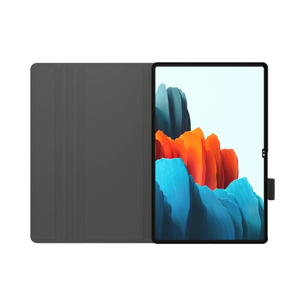 Cygnett TekView Samsung Galaxy Tab S8 Ultra (14.6') Case - Grey/Black (CY4024TEKVI) S Pen Holder 360 Protection Multiple Viewing Angles Slimline