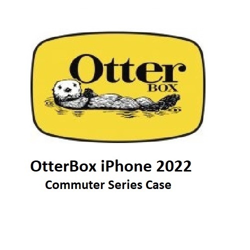 OtterBox Commuter Apple iPhone 14 Plus Case Black - (77-88401), Antimicrobial, DROP+ 3X Military Standard, Dual-Layer, Raised Edges, Port Covers