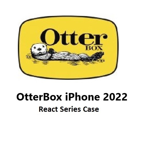 OtterBox React Apple iPhone 14 Case Purplexing (Purple) - (77-88886),Antimicrobial,DROP+ Military Standard,Raised Edges,Hard Case,Soft Grip,Ultra-Slim