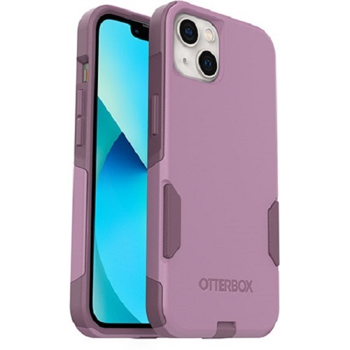 OtterBox Commuter Apple iPhone 13 Case Maven Way (Pink) - (77-85422), Antimicrobial, DROP+ 3X Military Standard, Dual-Layer, Raised Edges, Port Covers