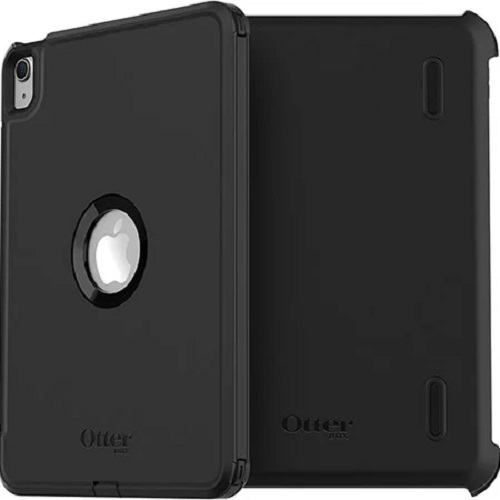 OtterBox Defender Apple iPad Air (10.9") (5th/4th Gen) Case Black - (77-65735), DROP+ 2X Military Standard,Built-in Screen Protection,Multi-Position