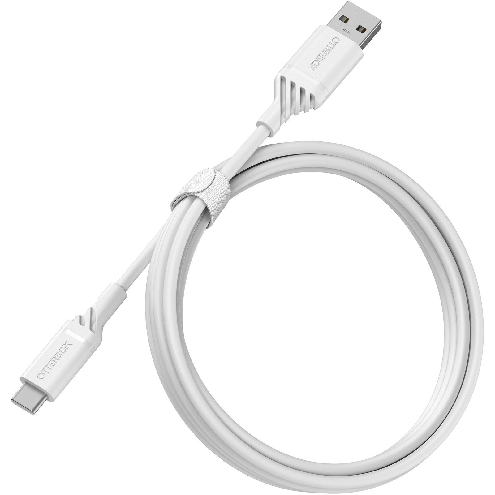 OtterBox USB-C to USB-A (2.0) Cable (1M) - White (78-52536), 3 AMPS (60W), 3K Bend/Flex,Samsung Galaxy,Apple iPhone,iPad,MacBook,Google,OPPO,Nokia