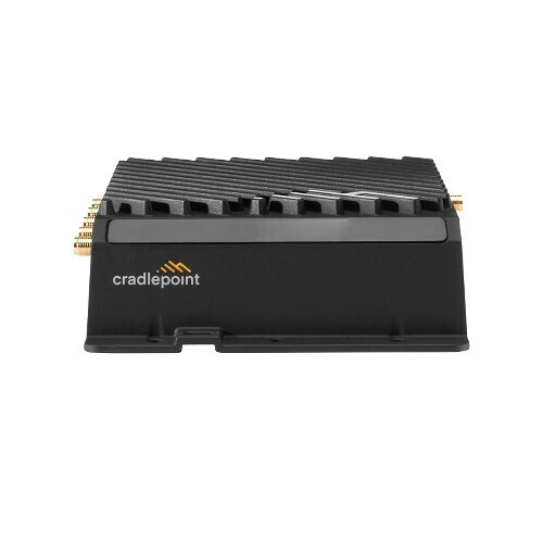 Cradlepoint R920 Mobile Ruggedized Router, Essential Plan, 2x SMA cellular connectors, 2x GbE Ports, with AC Power Supply, Dual SIM, 5 Year NetCloud