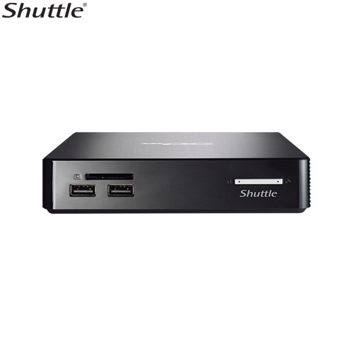 Shuttle NS02AV2 Mini PC 0.5L System-Rockchip RK3368, 2GB RAM, 16GB eMMC, LAN, 4xUSB, WIFI+BT, VESA, HDMI, Android 8.1, Free digital signage software