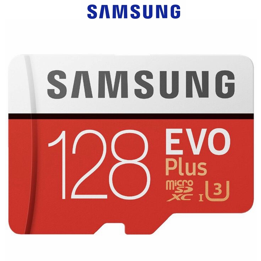 Samsung Evo Plus 128GB Micro SD Card SDXC UHS-I U3 4K Mobile Phone TF Memory Card MB-MC128HA