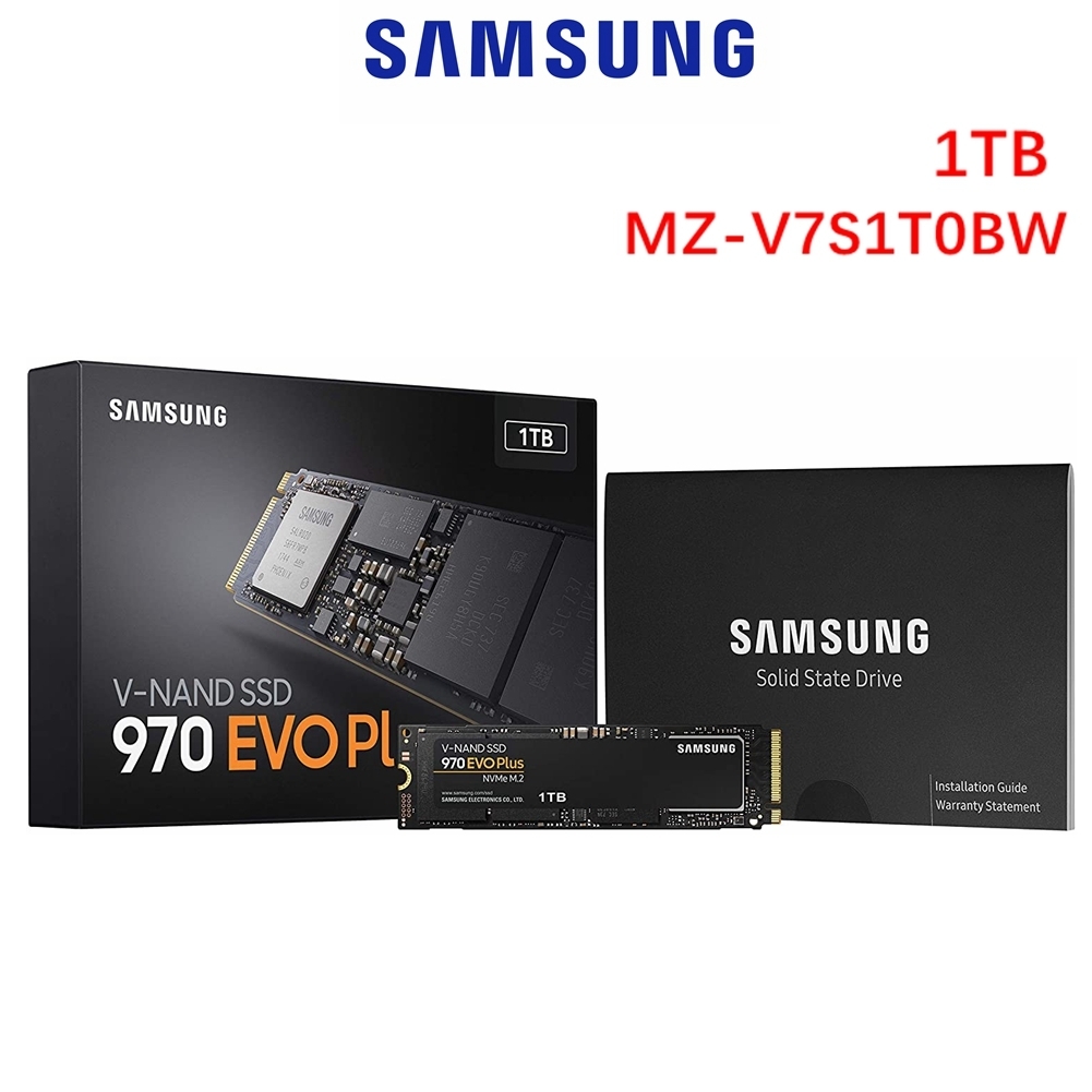 SSD M.2 1TB Samsung 970 EVO Plus Internal Solid State Drive V-NAND for Laptop
