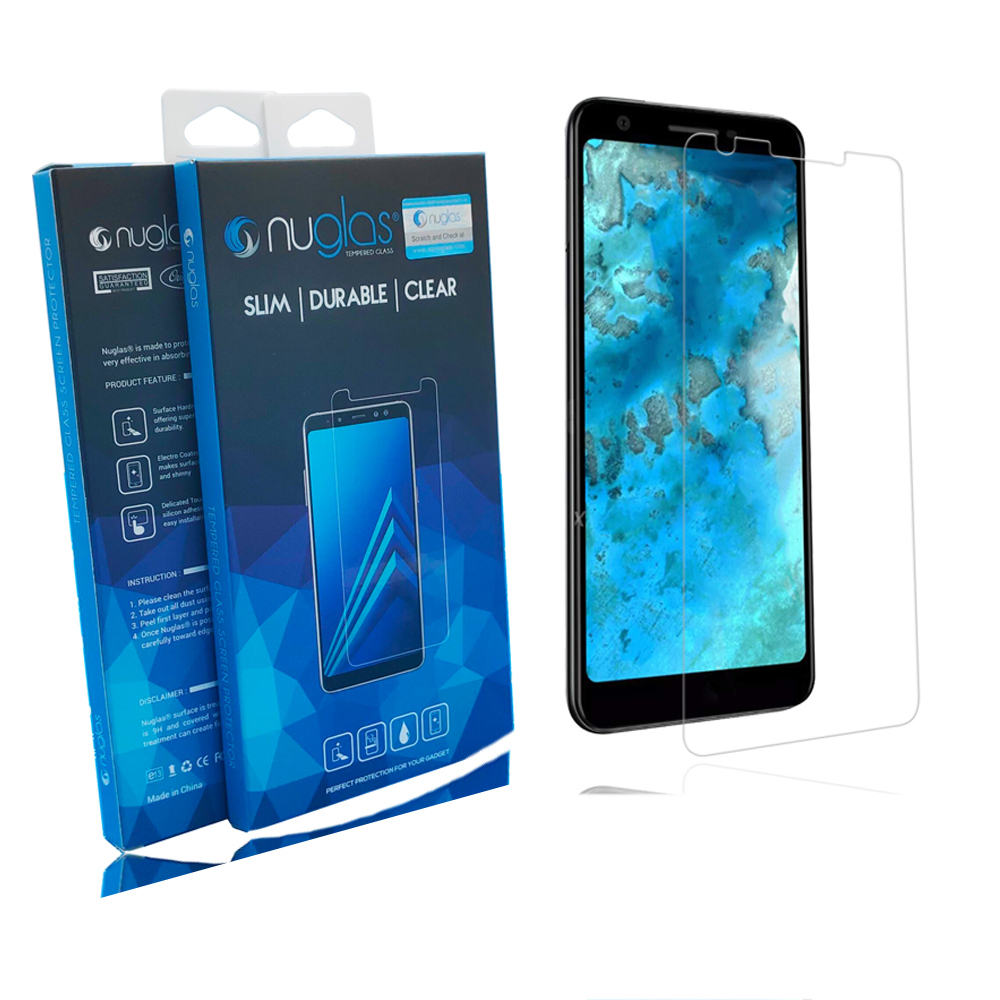 Screen Protector Nuglas Full Cover Premium Tempered Glass 9H For Google Pixel 3a XL