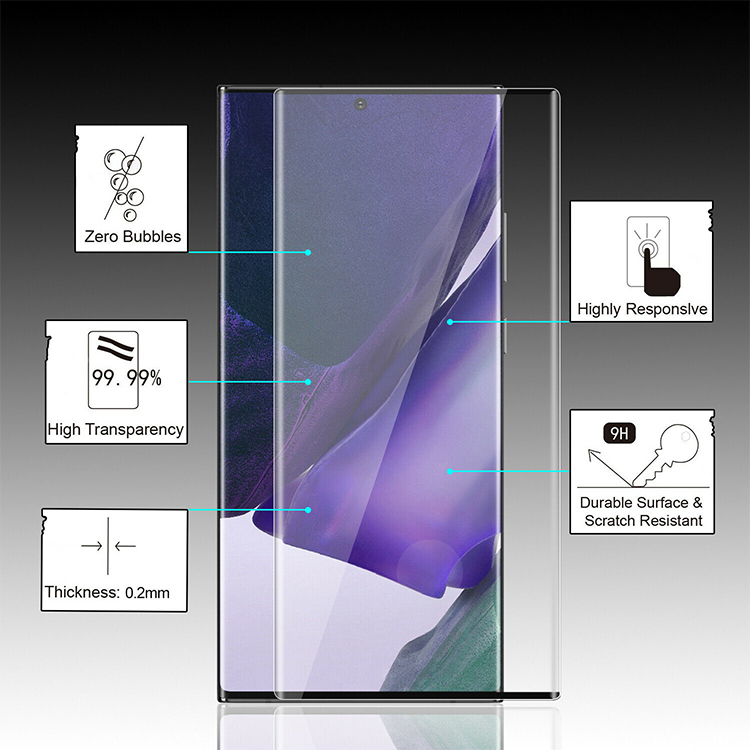 Screen Protector Nuglas Full Cover Tempered Glass Samsung Galaxy Note20 /Note 20 5G