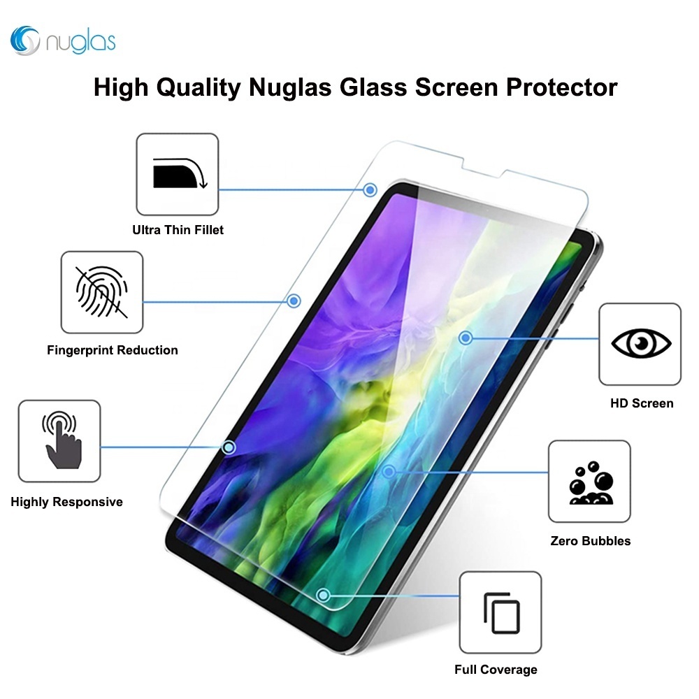 Screen Protector Nuglas Tempered Glass Complete Protection IPad Pro 11 / Air 4