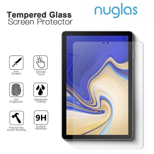 Screen Protector Nuglas Tempered Glass For Samsung Tab S4 10.5 Crystal Clear