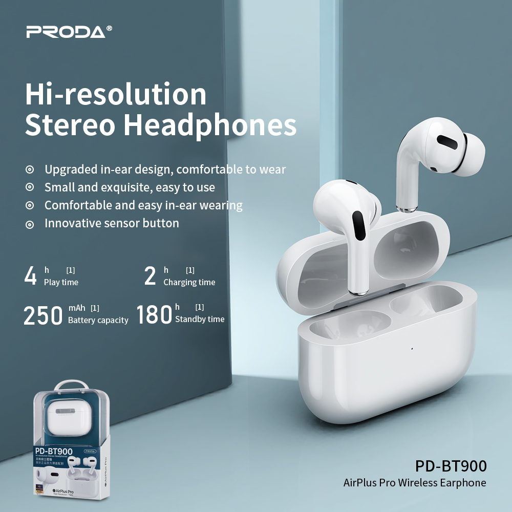 REMAX AirPlus Pro Wireless Earbuds PD-BT900 Battery Display of Pop-up Window