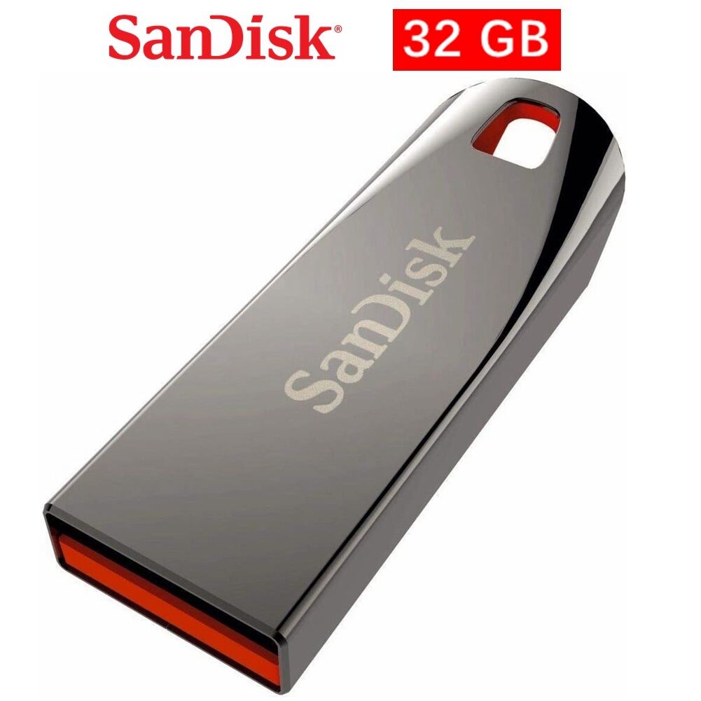 evigt Generelt sagt Hr USB 2.0 Flash Drive SanDisk 32GB Memory Stick Pen PC Mac USB Cruzer Force  CZ71