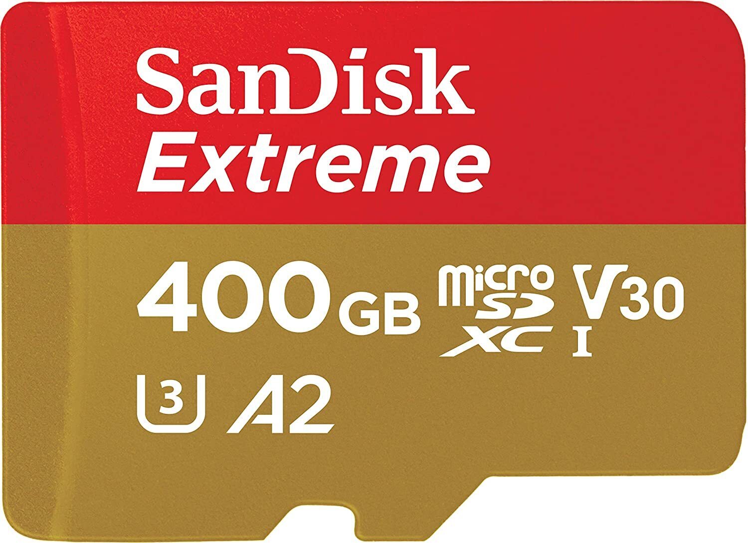 SanDisk Extreme 400GB Micro SD Card SDXC UHS-I Action Camera GoPro Memory Card 4K U3 160Mb/s A2 SDSQXA1-400G
