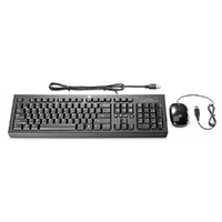 HP Keyboard and Mouse Combo Essential Full-sized Keyboard USB Connection 286J4AA