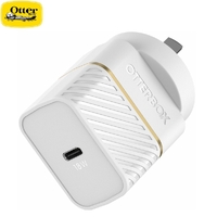OtterBox USB-C Fast Charge Wall Charger (Type I) 18W Cloud Dust White 78-80028