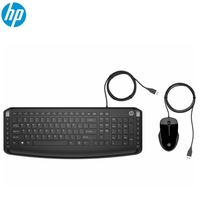HP Keyboard and Mouse Pavilion 200 compact clean design type in total comfort 9DF28AA