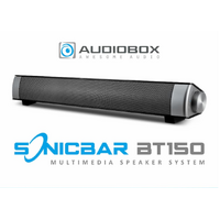 Bluetooth Soundbar Audiobox BT150 Wirelrss Speaker TF Input  USB Power Black