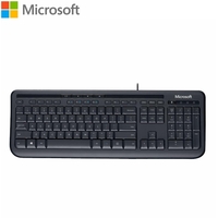 Microsoft Wired Keyboard 600 Desktop PC USB BLACK ANB-00025