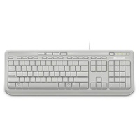 Microsoft Wired Keyboard 600 Desktop PC USB WHITE ANB-00034 