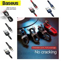 Phone Cable Baseus Cafule Fast Charging USB to Lightning For Iphone multi Color