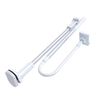 Mobile Phone Baseus Unlimited Adjustment Lazy Bed Desktop Stand  Bracket Silver