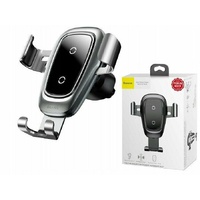 Baseus Gravity Car Phone Holder Air Vent Mount for iPhone 13 12 Samsung Sliver & Tarnish