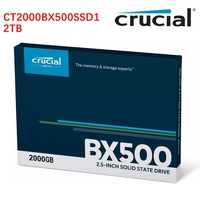 Crucial SSD 2TB BX500 Internal Solid State Drive Laptop 2.5" SATA III CT2000BX500SSD1