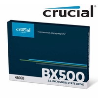 Crucial SSD 480GB BX500 Internal Solid State Drive Laptop 2.5" SATA III 540MB/s CT480BX500SSD1