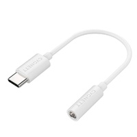 Cygnett Essentials 3.5mm Headphones to USB-C Connection Audio Adapter White