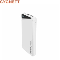 Cygnett ChargeUp Boost 2nd Gen 10K mAh Power Bank White 1x USB-C 2x USB-A CY3480PBCHE For Phone