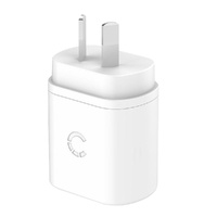 Cygnett PowerPlus 20W USB-C PD Wall Charger 20W USB-C Fast Power Delivery White