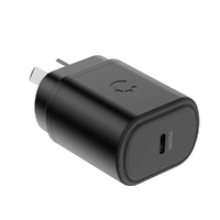 Cygnett PowerPlus 20W USB-C PD USB-C Fast Power Delivery Wall Charger Black