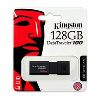 Kingston USB DataTraveler 128GB USB Flash Drive Memory Stick PC MAC USB 3.0 100MB/s