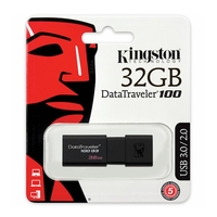 Kingston USB DataTraveler 32GB USB Flash Drive Memory Stick PC MAC USB 3.0 100MB/s