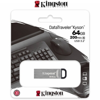Kingston USB 64GB Data Traveler USB 3.2 Kyson Flash Drive Memory Stick PC