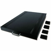 Schneider Electric AR8123BLK 1U Rack-mountable Rack Shelf - Black