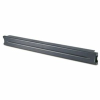 APC by Schneider Electric AR8136BLK200 Blanking Panel - Black - 1U Rack Height - 1 Pack - 45 mm Height - 483 mm Width - 28 mm Depth
