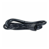 APC by Schneider Electric AP9887 Power Extension Cord - 4.57 m - IEC 60320 C20 - 230 V - Black - 1 Each